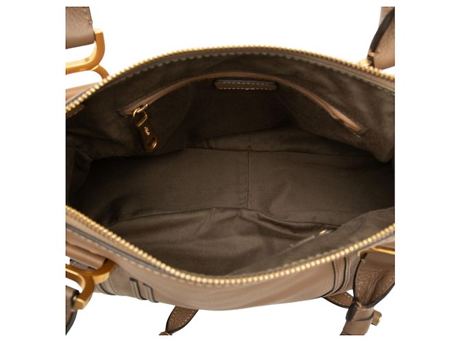 Chloé Marcie Satchel aus Leder in Braun, Medium Hellbraun - Ansicht 4