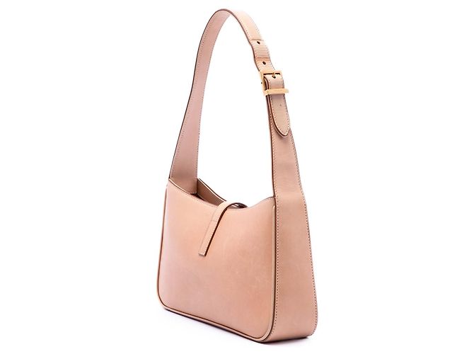 Saint Laurent Le 5 a 7 in pelle di vitello liscia marrone Carne - vista 2