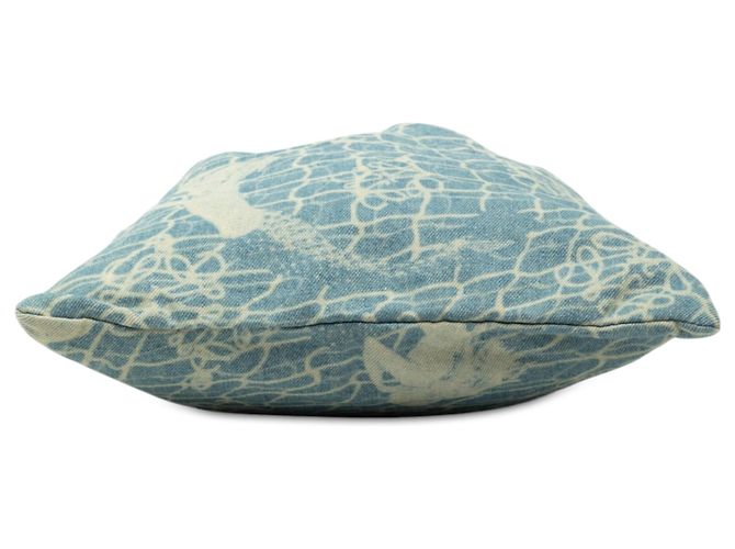 Borsa a coulisse in denim Mermaid Paulas Ibiza blu LOEWE - vista 3