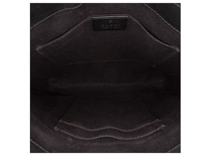 Borsa a Tracolla Gucci Small GG Supreme Web Nera Nero - vista 4