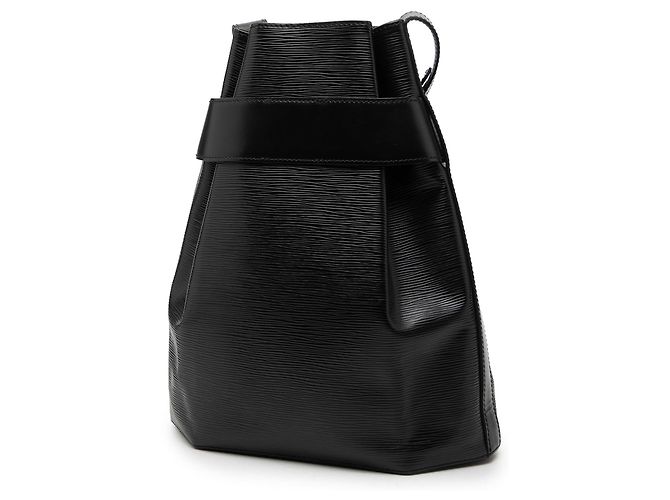 Louis Vuitton Black Epi Sac D Epaule GM Nero - vista 2