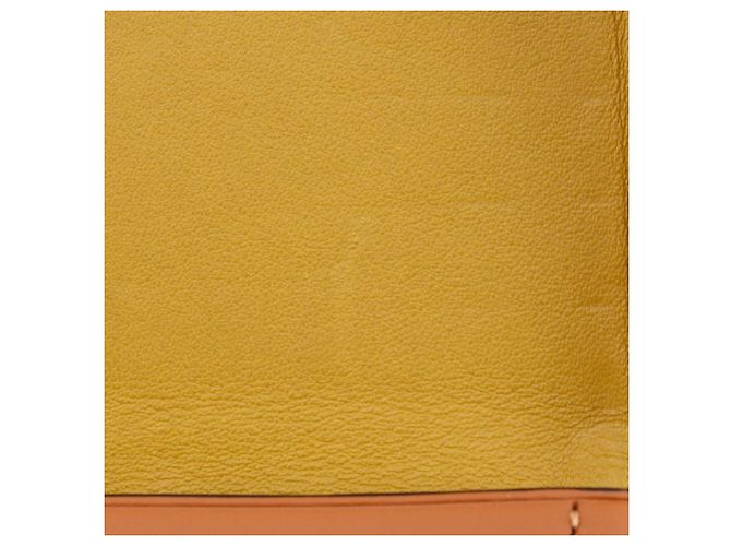 Borsa a tracolla LOEWE Mini Anagram Heel in pelle di vitello liscia marrone - vista 10