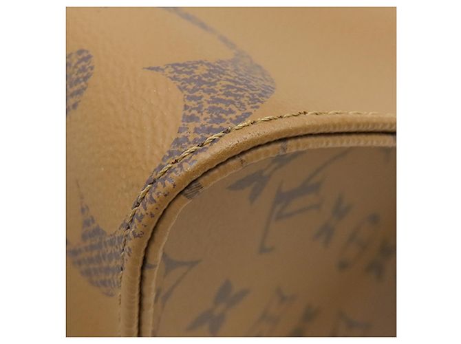 Louis Vuitton Brown Monogram Reverse Giant OnTheGo MM Marrone - vista 7