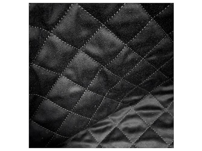 Borsa Chanel 22 in vitello lucido matelassé nero, dimensione Medium - vista 8