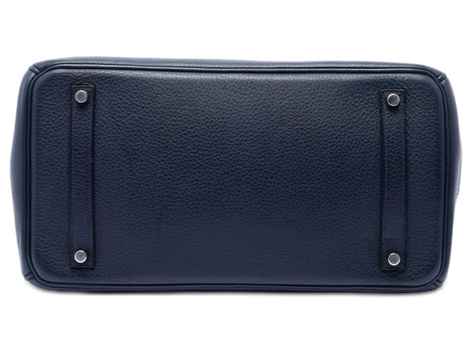 Hermès Blue Togo Birkin Retourne 35 Blu navy - vista 3
