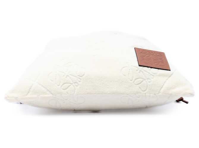 LOEWE Beige Anagram Terry Cloth Beutelkoffer - Ansicht 3