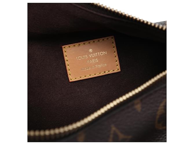 Louis Vuitton Brown Monogram Side Trunk MM Marrone - vista 5