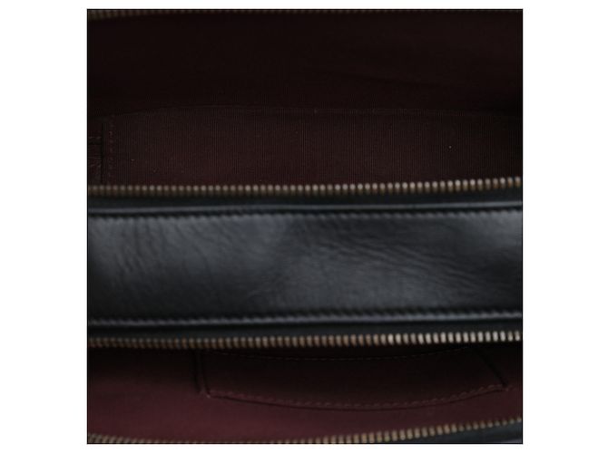 Borsa Chanel Coco Boy Camera Small in pelle di agnello matelassé nera Nero - vista 4