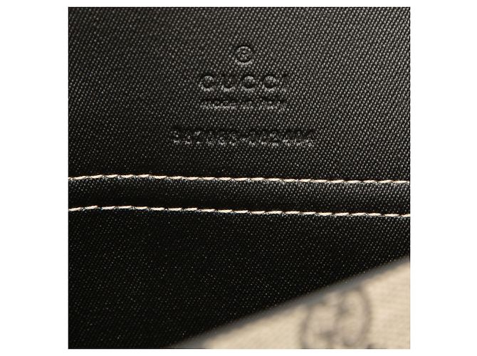 Clutch Gucci Large GG Supreme Beige - vista 5