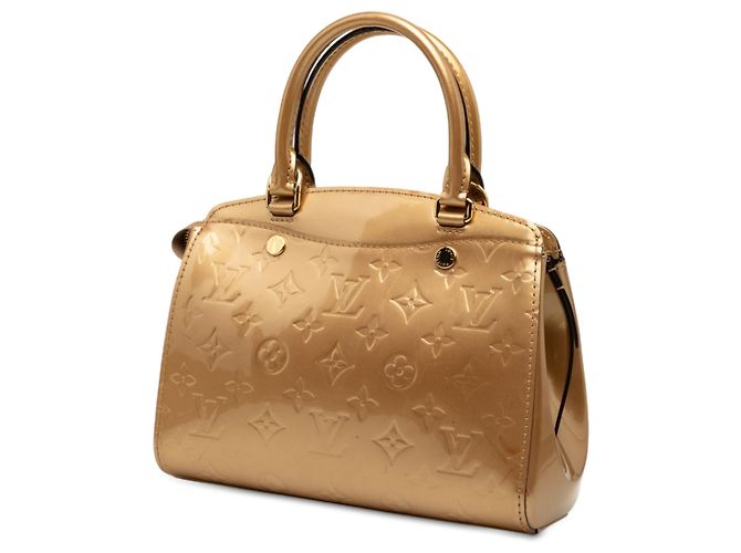 Louis Vuitton Gold Monogram Vernis Brea PM D'oro - vista 2
