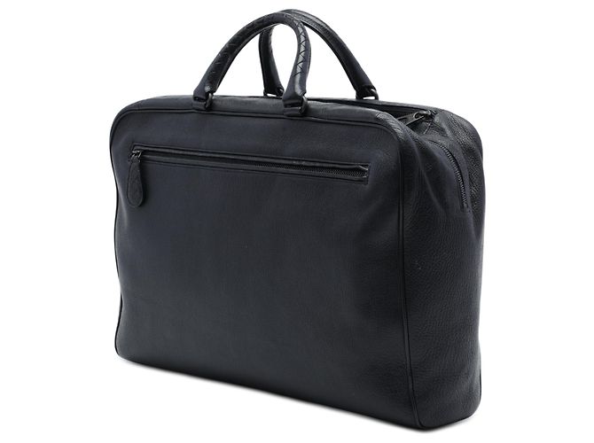 Borsa Bottega Veneta Brera Blue Madras Sfumato Blu navy - vista 2