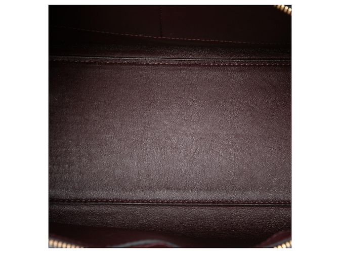 Céline Bolso Celine Blue Medium Leather Edge Azul Azul marino - vista 4