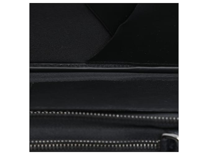 Louis Vuitton Black Monogram Eclipse Reverse Double Phone Pouch Nero - vista 4