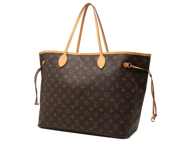 Louis Vuitton Brown Monogram Neverfull GM Marrone - vista 2