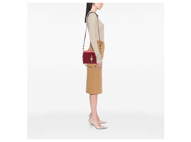 Louis Vuitton Red Calfskin Rendez Vous Rosso - vista 5