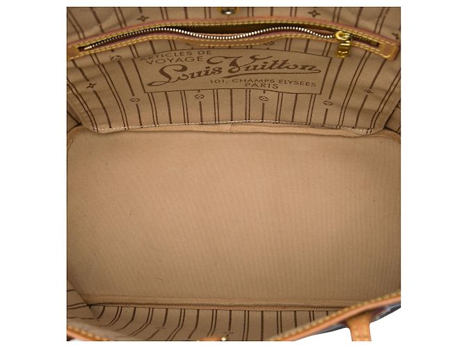 Louis Vuitton Brown Monogram Neverfull MM Marrone - vista 4