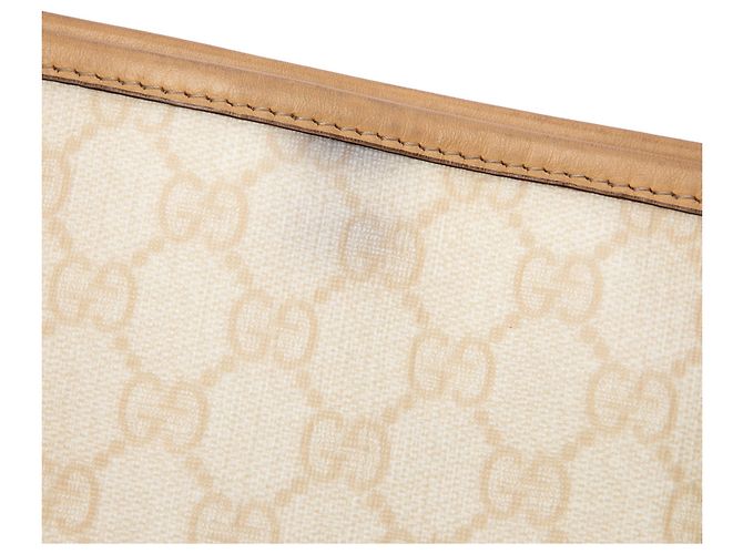 Borsa Tote Gucci Medium GG Supreme Marrone Beige - vista 6