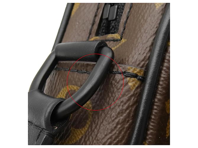 Louis Vuitton Brown Monogram Macassar Christopher Wearable - vista 11