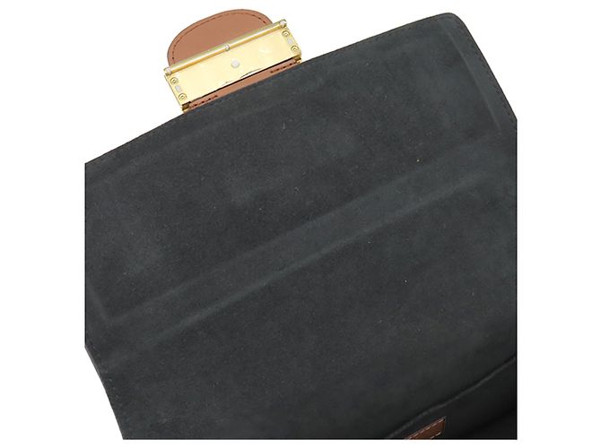 Louis Vuitton Brown Monogram Reverse Dauphine MM Marrone - vista 7