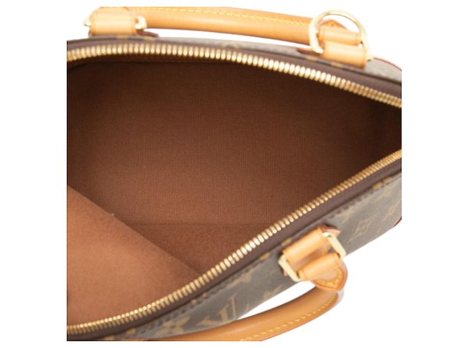 Louis Vuitton Brown Monogram Alma BB Marrone - vista 4
