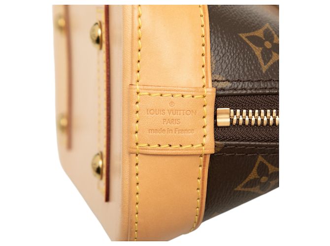 Louis Vuitton Brown Monogram Alma BB Marrone - vista 5