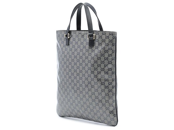Gucci GG Crystal Tote Grau Braun - Ansicht 2