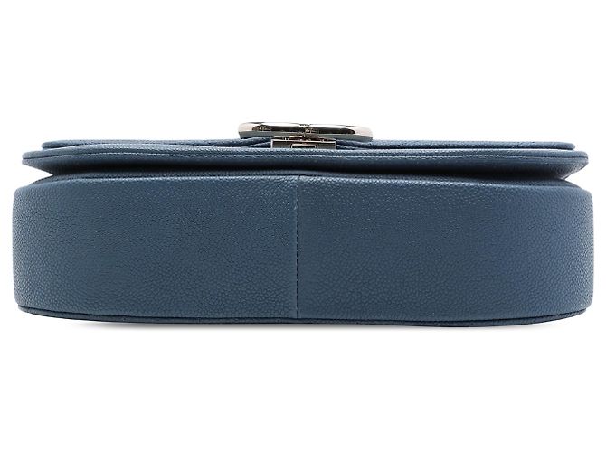 Chanel Blue Small Caviar Paris Cuba Thread Around Flap - vista 3