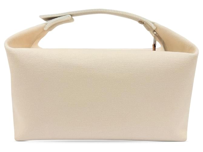 Hermès Brown Large Toile Bride A Brac Case Marrone Beige - vista 2
