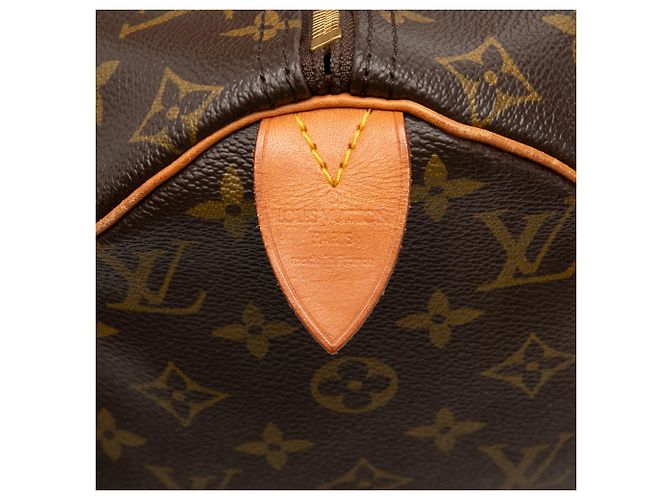 Louis Vuitton Brown Monogram Speedy 40 Marrone - vista 5