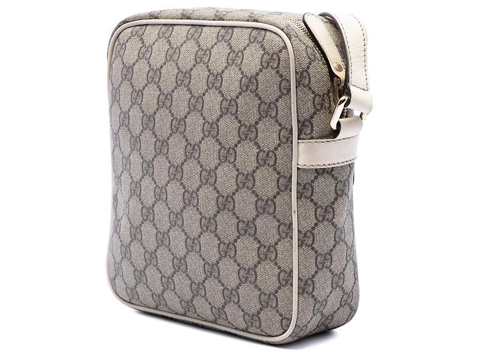 Borsa a tracolla Gucci Beige GG Supreme - vista 2