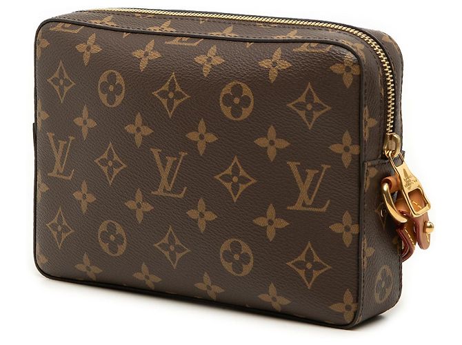 Pouch Soft Trunk Monogram Marrone Louis Vuitton - vista 2