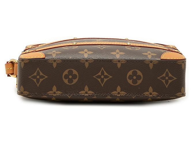 Pouch Soft Trunk Monogram Marrone Louis Vuitton - vista 3