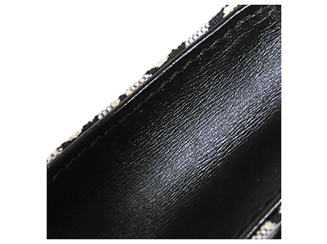 Louis Vuitton Black Monogram Jacquard Since 1854 Petit Sac Plat Nero - vista 12