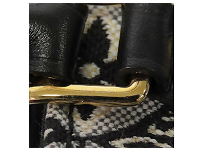 Louis Vuitton Black Monogram Jacquard Since 1854 Petit Sac Plat Nero - vista 9