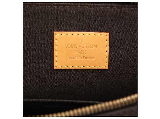 Louis Vuitton Purple Monogram Vernis Alma PM Porpora - vista 5