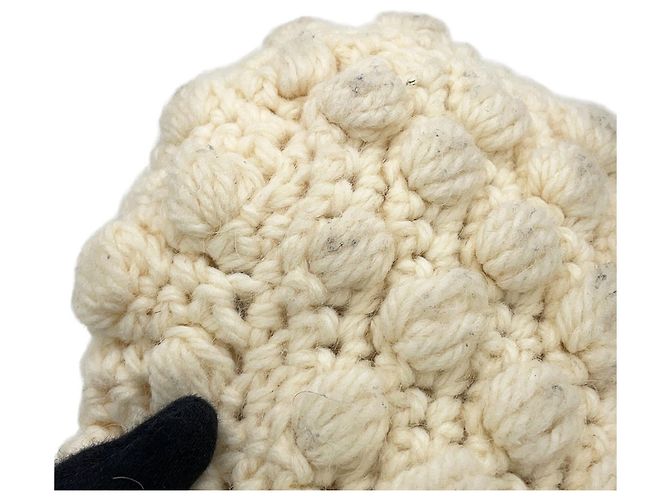 Borsa a secchiello Fendi Mamma Nero Bianco - vista 7