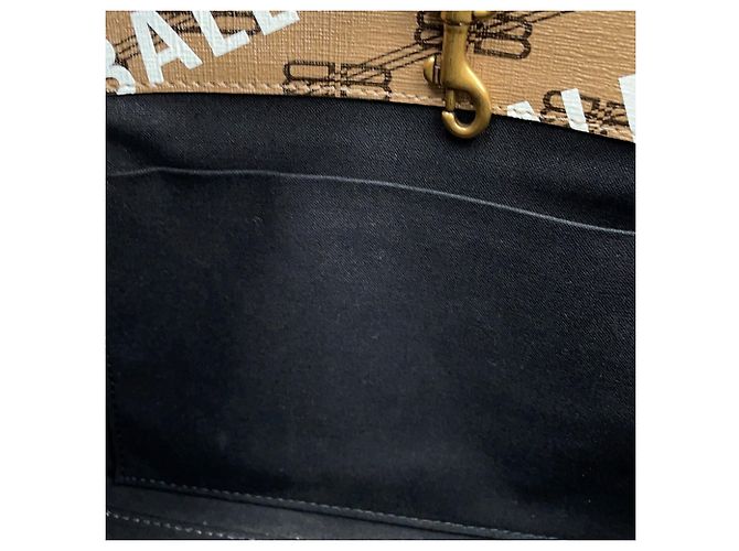 Borsa Balenciaga Signature BB Monogram Small Marrone - vista 10