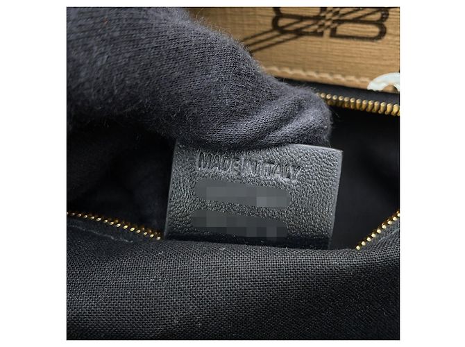 Borsa Balenciaga Signature BB Monogram Small Marrone - vista 17