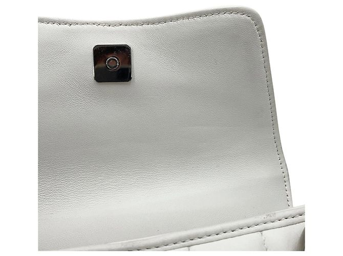 Borsa a mano piccola in pelle Gucci Horsebit Chain Bianco - vista 11