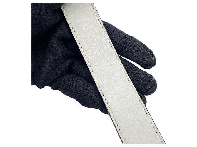 Borsa a mano piccola in pelle Gucci Horsebit Chain Bianco - vista 16