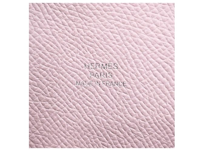 Hermès Portafoglio a catena/spalla Hermes Kara in Mauve Pale - vista 11