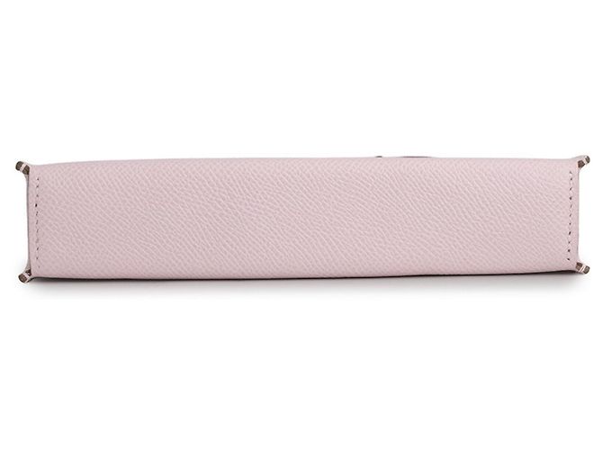 Hermès Portafoglio a catena/spalla Hermes Kara in Mauve Pale - vista 3