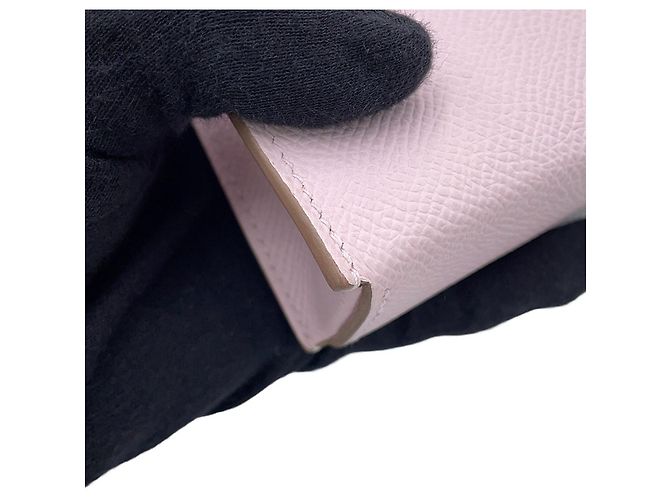 Hermès Portafoglio a catena/spalla Hermes Kara in Mauve Pale - vista 6