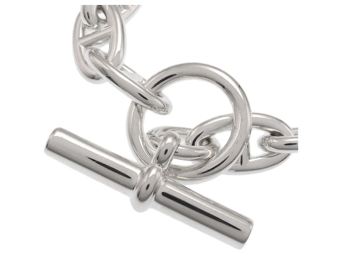 Hermès Bracciale con Charms Hermes Chaine d'Ancre GM Argento - vista 2