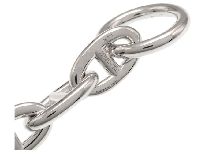 Hermès Bracciale con Charms Hermes Chaine d'Ancre GM Argento - vista 4