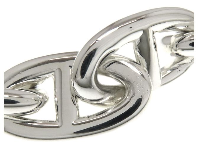 Hermès Bracciale con Charms Hermes Chaine d'Ancre GM Argento - vista 8