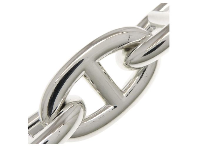 Hermès Bracciale con Charms Hermes Chaine d'Ancre GM Argento - vista 9