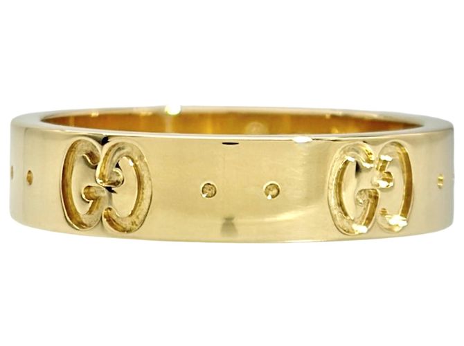 Anello Gucci Icon in Oro Giallo 18K D'oro - vista 3