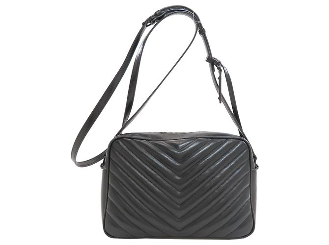 Borsa Lou Camera Saint Laurent Nero - vista 2