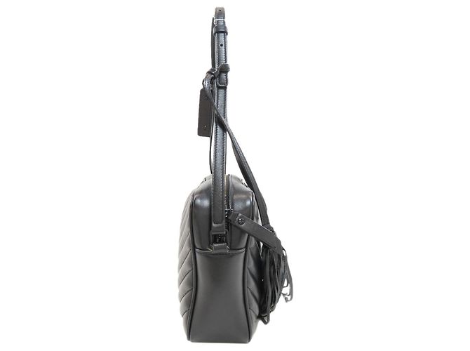 Borsa Lou Camera Saint Laurent Nero - vista 3
